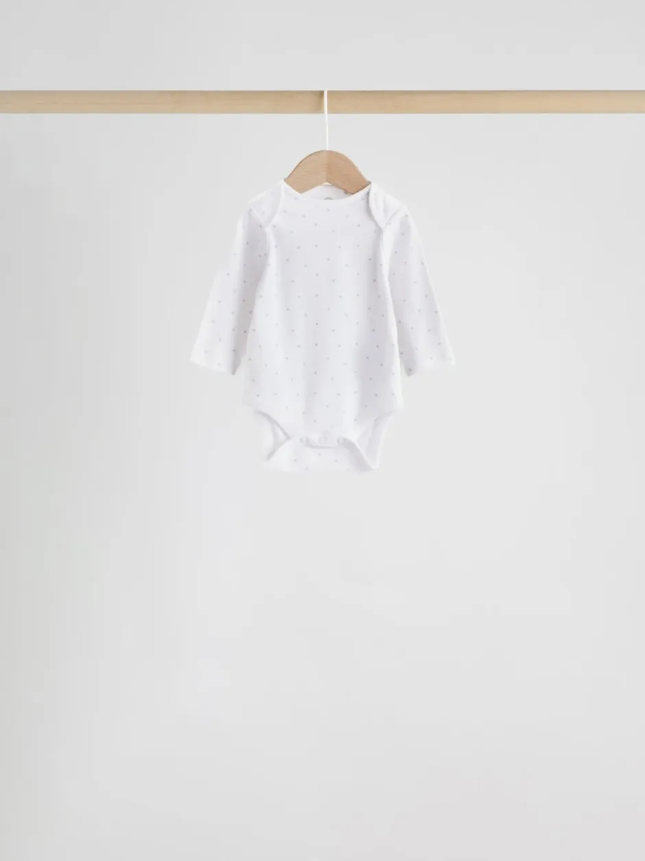 Rompertjes En Hemdjes|Rompertjes En Hemdjes|Next Blauw - Long Sleeved Baby Bear Bodysuit