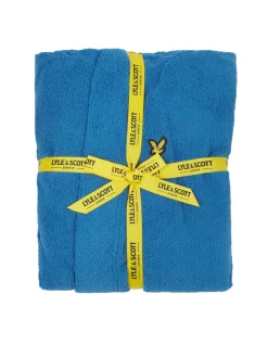 Kamerjassen*Lyle & Scott - Boys Bucke Bathrobe Blauw