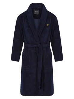 Kamerjassen En Badjassen|Lyle & Scott Blauw - kamerjas