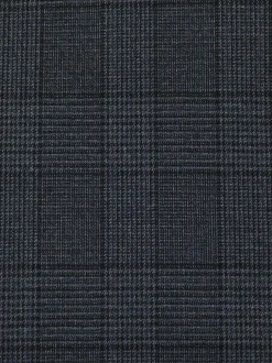 Pakken*Next Blauw - Maatgesneden kostuum met ruit: colbert