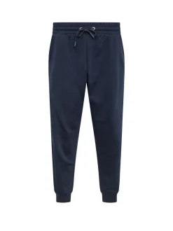 Leggings En Joggingbroeken*M&Co - Petite joggingbroek met boorden Blauw
