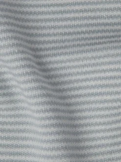 Rompertjes En Hemdjes|Mori - Lange Mouw Envelope Hals Bodysuit Blauw