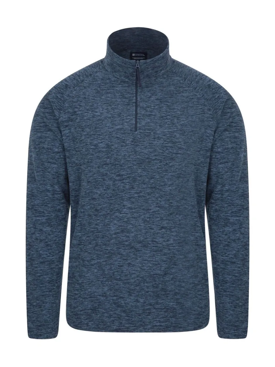 Jassen En Jacks|Sweaters En Hoody´S|Mountain Warehouse Blauw - microfleece snowdon voor heren
