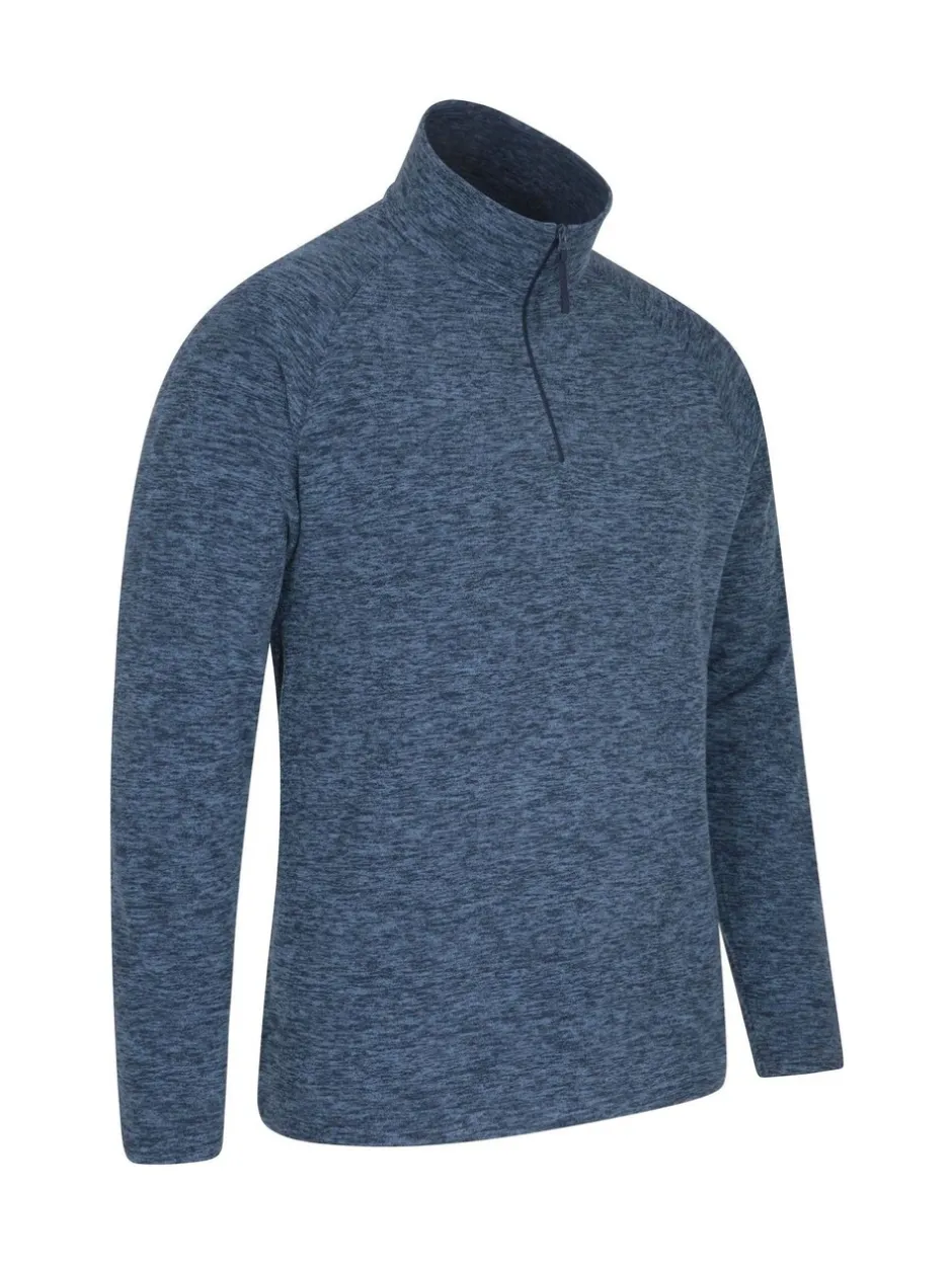 Jassen En Jacks|Sweaters En Hoody´S|Mountain Warehouse Blauw - microfleece snowdon voor heren