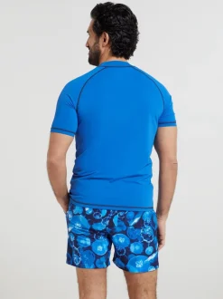 Badkleding|Mountain Warehouse - - UV surfhemd voor heren Blauw