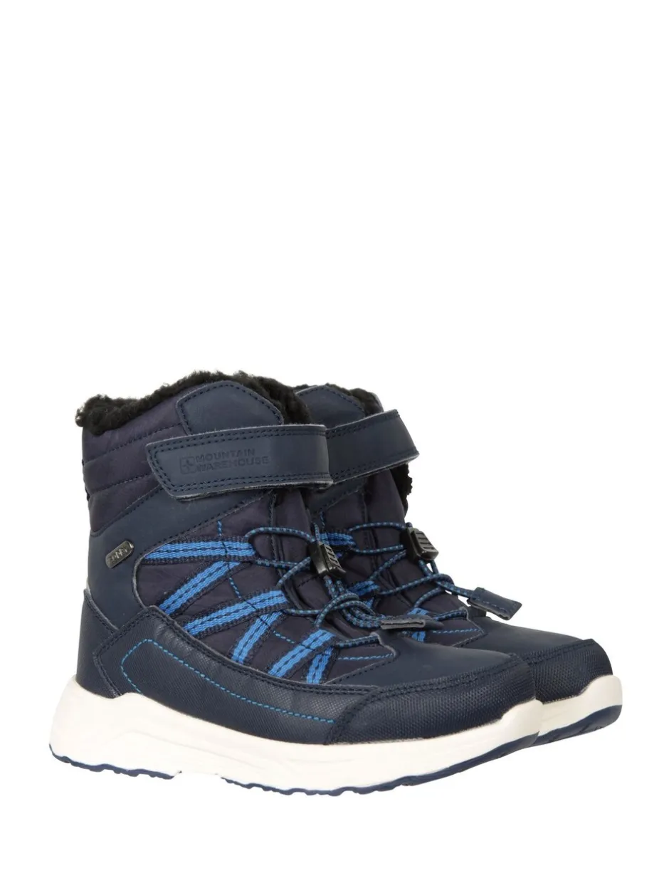 Boots|Mountain Warehouse - - Denver - Waterdichte kindersneeuwlaarzen Blauw