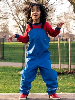 Jumpsuits En Playsuits|Tuinbroeken*Muddy Puddles - - Waterdichte tuinbroek voor regendagen Blauw
