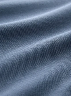 Poloshirts|T-Shirts En Hemden*Next Blauw - Normale Pasvorm - Piqué polo met lange mouwen