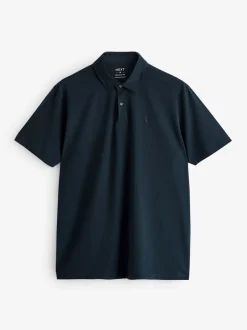 Poloshirts|T-Shirts En Hemden*Next Blauw - Normale Pasvorm - Set van 5 jersey poloshirts met korte mouwen