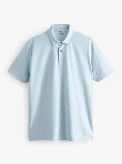 Poloshirts|T-Shirts En Hemden*Next Blauw - Normale Pasvorm - Set van 5 jersey poloshirts met korte mouwen
