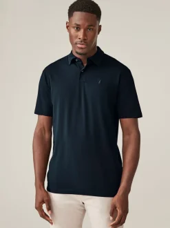 Poloshirts|T-Shirts En Hemden*Next Blauw - Normale Pasvorm - Set van 5 jersey poloshirts met korte mouwen