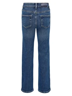 Jeans*ONLY KIDS - Only kinderjeans met wijde pijpen Blauw