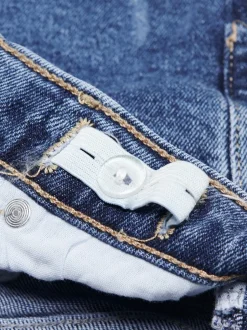 Jeans*ONLY KIDS - Only kinderjeans met wijde pijpen Blauw