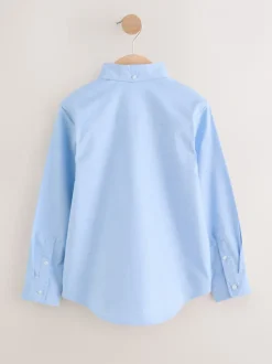 Schoolkleding|Shirts*Next Blauw - Oxford overhemd (3-16 jr)