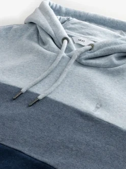 Sweaters En Hoody´S|Sweaters En Hoody´S*Next - Pullover-hoody - Sweatshirt met colourblocking Blauw
