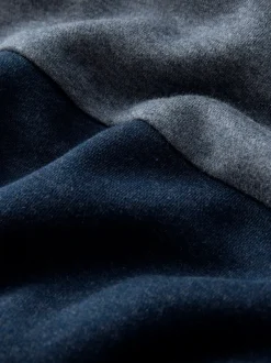 Sweaters En Hoody´S|Sweaters En Hoody´S*Next - Pullover-hoody - Sweatshirt met colourblocking Blauw