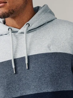 Sweaters En Hoody´S|Sweaters En Hoody´S*Next - Pullover-hoody - Sweatshirt met colourblocking Blauw
