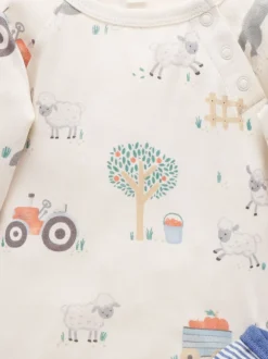 Rompertjes En Hemdjes|Purebaby - Bodysuits 2 Pack Blauw