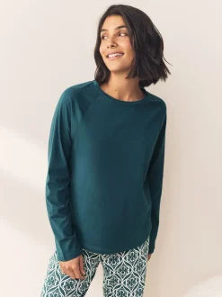 Pyjama's|Loungewear|Next - Pyjama met lange mouwen Blauw