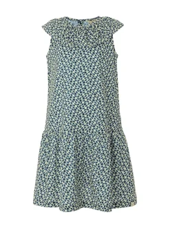 Jumpsuits En Playsuits* - Regatta Girls 100% Cotton Orla Kiely Playsuit Blauw