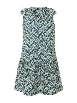 Jumpsuits En Playsuits* - Regatta Girls 100% Cotton Orla Kiely Playsuit Blauw