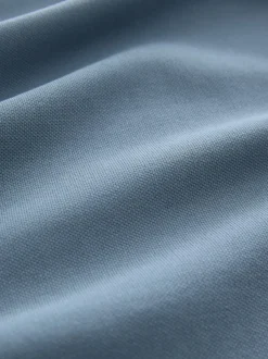 Poloshirts|Next Blauw - Regular fit poloshirt met korte mouwen en contrasterende randen