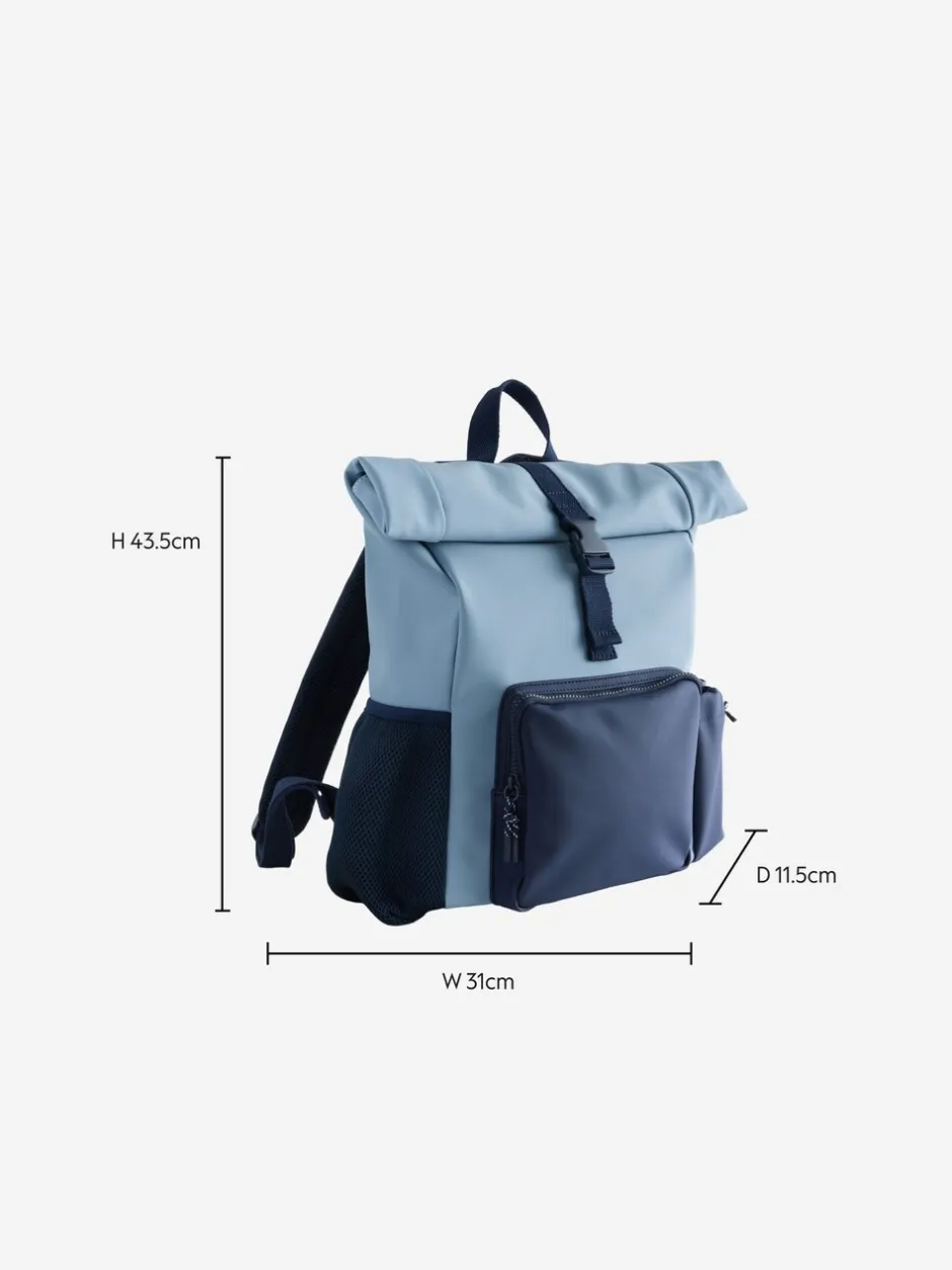 Tassen*Next - Rolltop rugzak Blauw