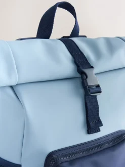 Tassen*Next - Rolltop rugzak Blauw