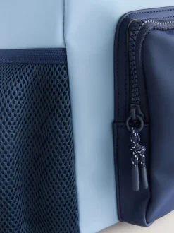 Tassen*Next - Rolltop rugzak Blauw