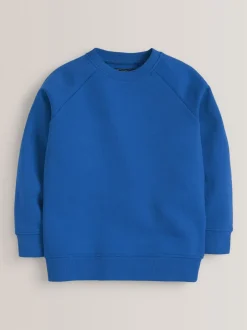 Schoolkleding|Sweaters En Hoody´S|Next - Schoolsweater met ronde hals (3-16jr) Blauw