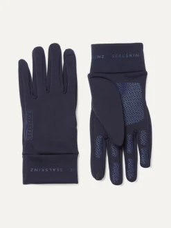 Mutsen, Sjaals En Handschoenen*Sealskinz - waterafstotende Nano handschoenen van fleece Blauw