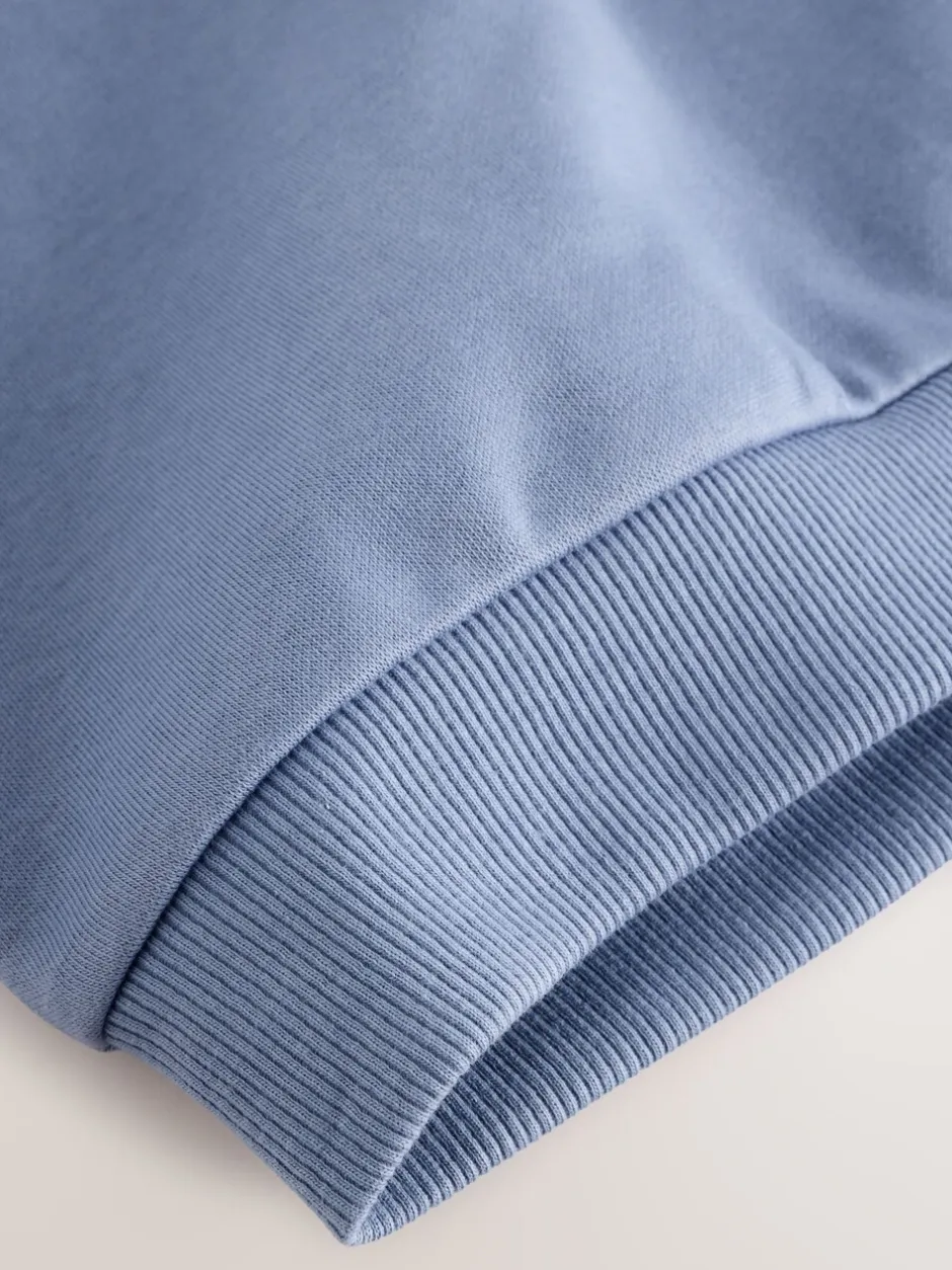 Joggingbroeken|Next Blauw - Set met sweatshirt en joggingbroek (3mnd-7jr)
