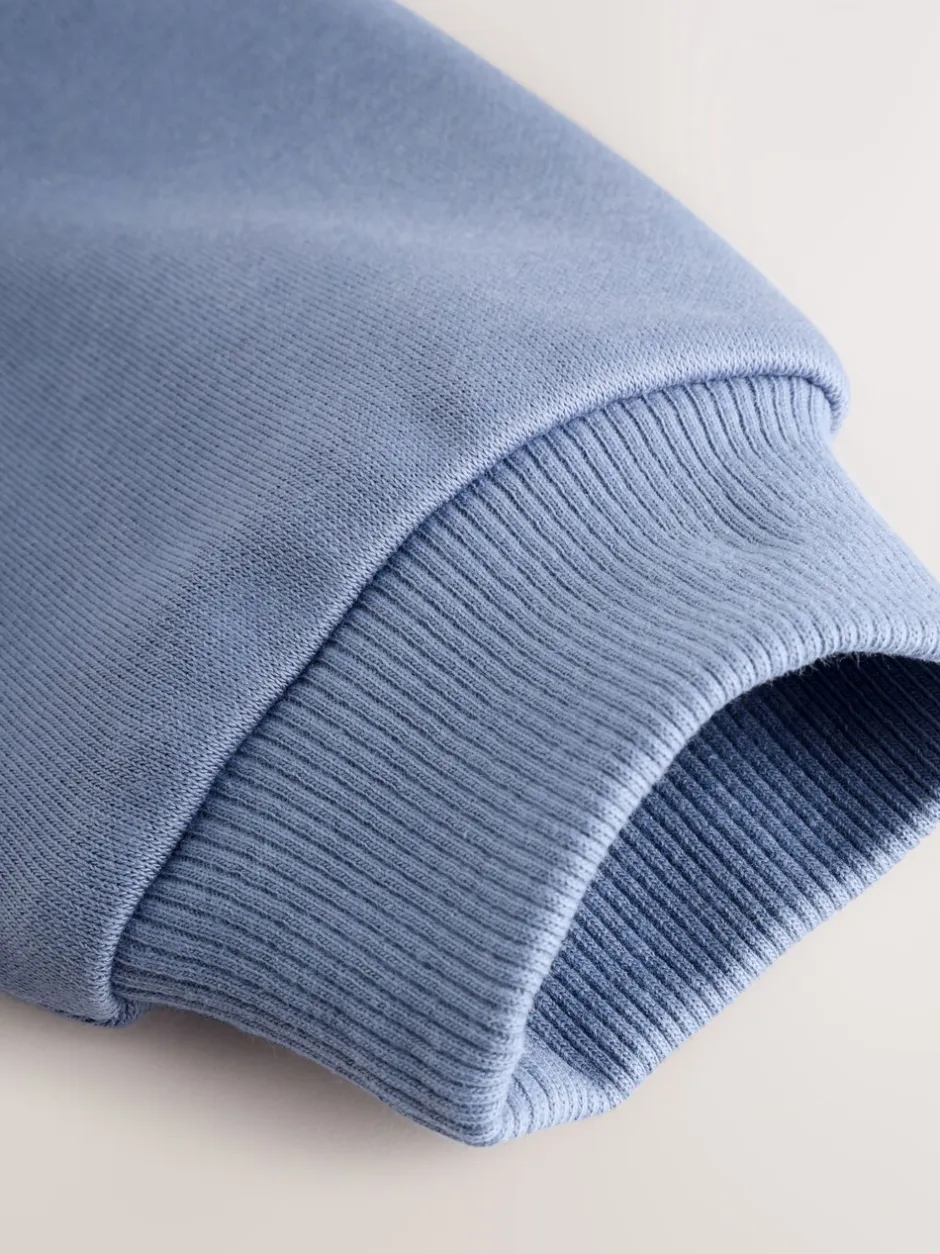 Joggingbroeken|Next Blauw - Set met sweatshirt en joggingbroek (3mnd-7jr)