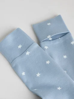 Babypakjes En Babypyjama's|Next Blauw - Set van 7 Baby Popper-slaappakjes (0mnd-2jr)