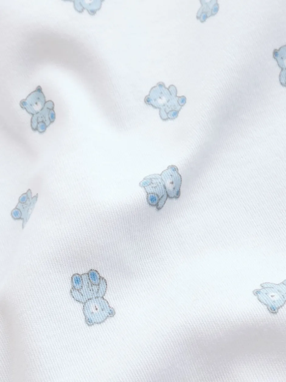 Rompertjes En Tuinbroeken*Next Blauw - Set van 3 babyrompertjes met rits (0 mnd-3 jr)