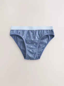 Alle Ondergoed|Next - Set van 5 Bikini Onderbroeken (1.5-16jr) Blauw