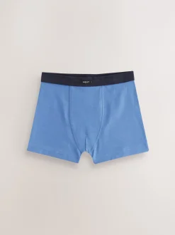 Ondergoed|Next - Set van 5 boxershorts met zachte tailleband (1,5-16 jr) Blauw