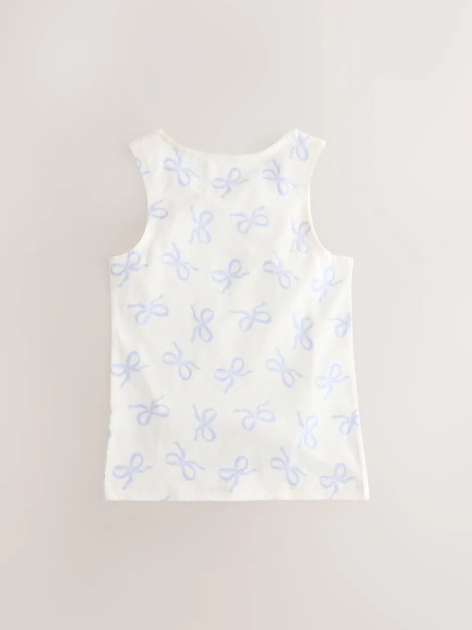 Alle Ondergoed*Next - Set van 3 hemdjes met print (1,5-16 jr) Blauw