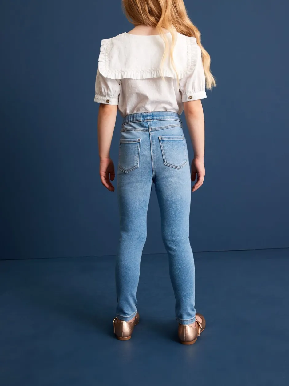 Jeans|Next - Set van 2 jeggings met elastische taille (3-16 jr) Blauw