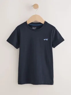 Tops|T-Shirts*Next Blauw - Set van 5 T-shirts met korte mouwen (3mnd-7jr)
