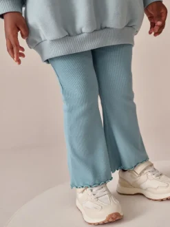 Sets En Combisets|Truien En Breisels*Next - Set van sweatshirt met strik en uitlopende legging (3mnd-7jr) Blauw