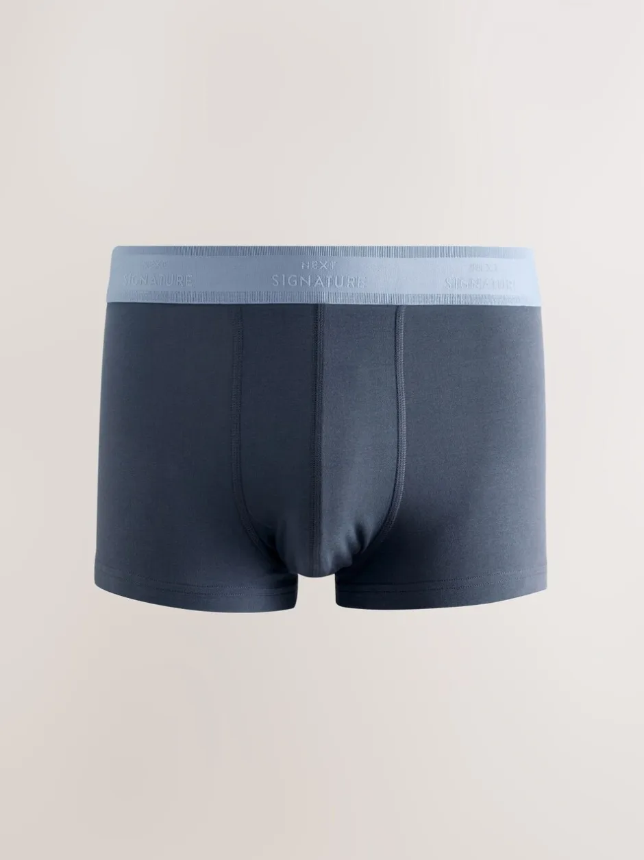 Ondergoed|Ondergoed|Next Blauw - Signature Comfort Boxers