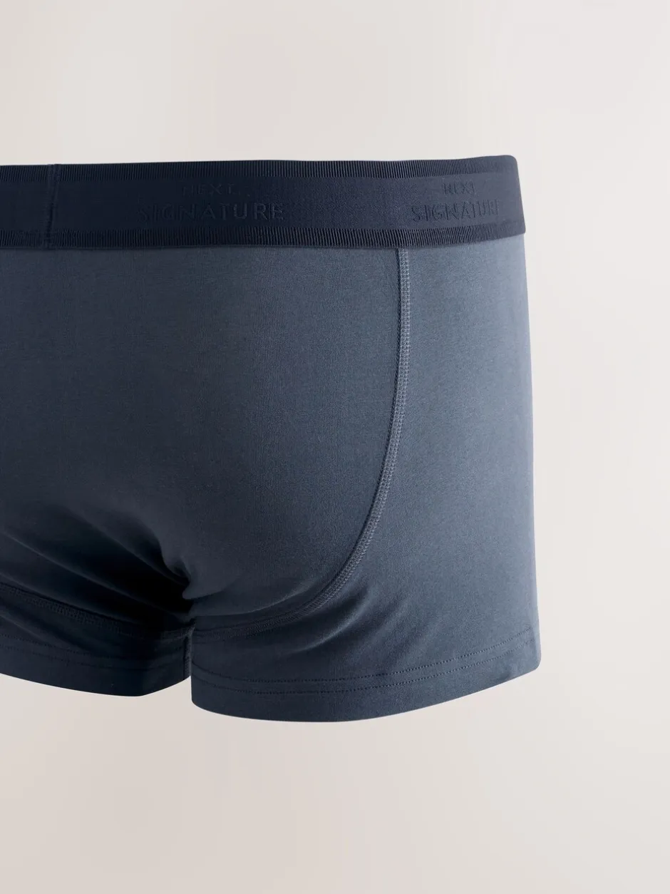 Ondergoed|Ondergoed|Next Blauw - Signature Comfort Boxers