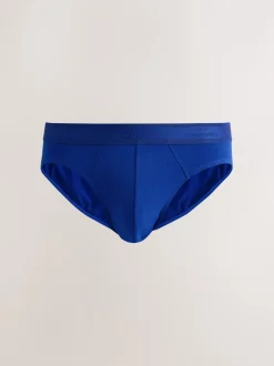 Ondergoed|Ondergoed*Next Blauw - Signature Comfort Blues Boxers 4 Pack