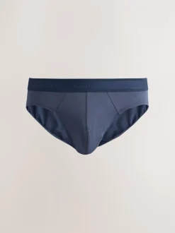 Ondergoed|Ondergoed*Next Blauw - Signature Comfort Blues Boxers 4 Pack