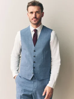 Vesten*Next Blauw - Signature Nova Fides wollen gilet