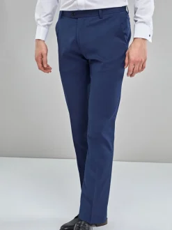 Formele Broek|Broeken En Chino's|Next Blauw - Slim Fit - Chique stretchy broek