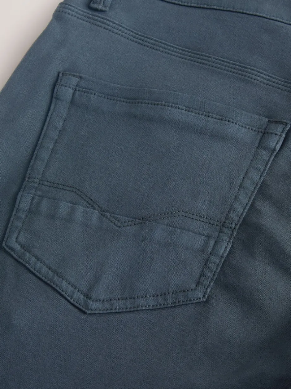 Jeans*Next Blauw - Slim Fit - Comfortabele stretchjeans