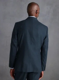 Blazers En Business-Jasjes|Pakken|Next - Slim Fit - Signature Zignone flanellen colbert van Italiaanse wol-kasjmier blend Blauw