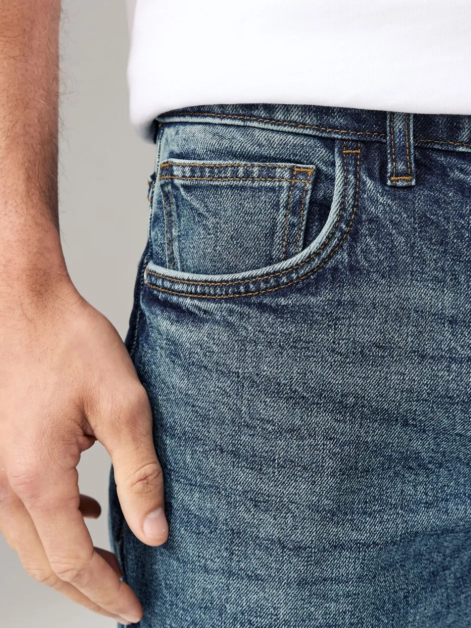 Jeans*Next - Slim Fit - Vintage wash denim jeans Blauw